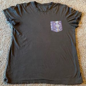 Tori Richard grey/green with blue bandana pocket